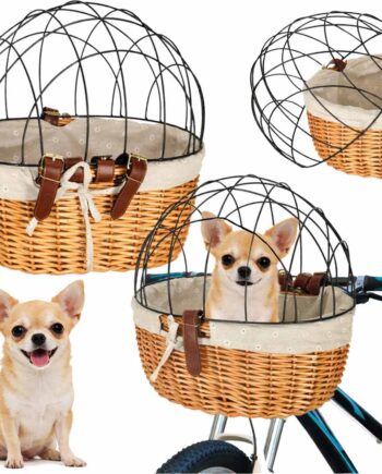 Cykelkurv   Rattan Med Metalramme