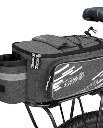Cykeltaske Grå 30x23x15cm Bagagebærer