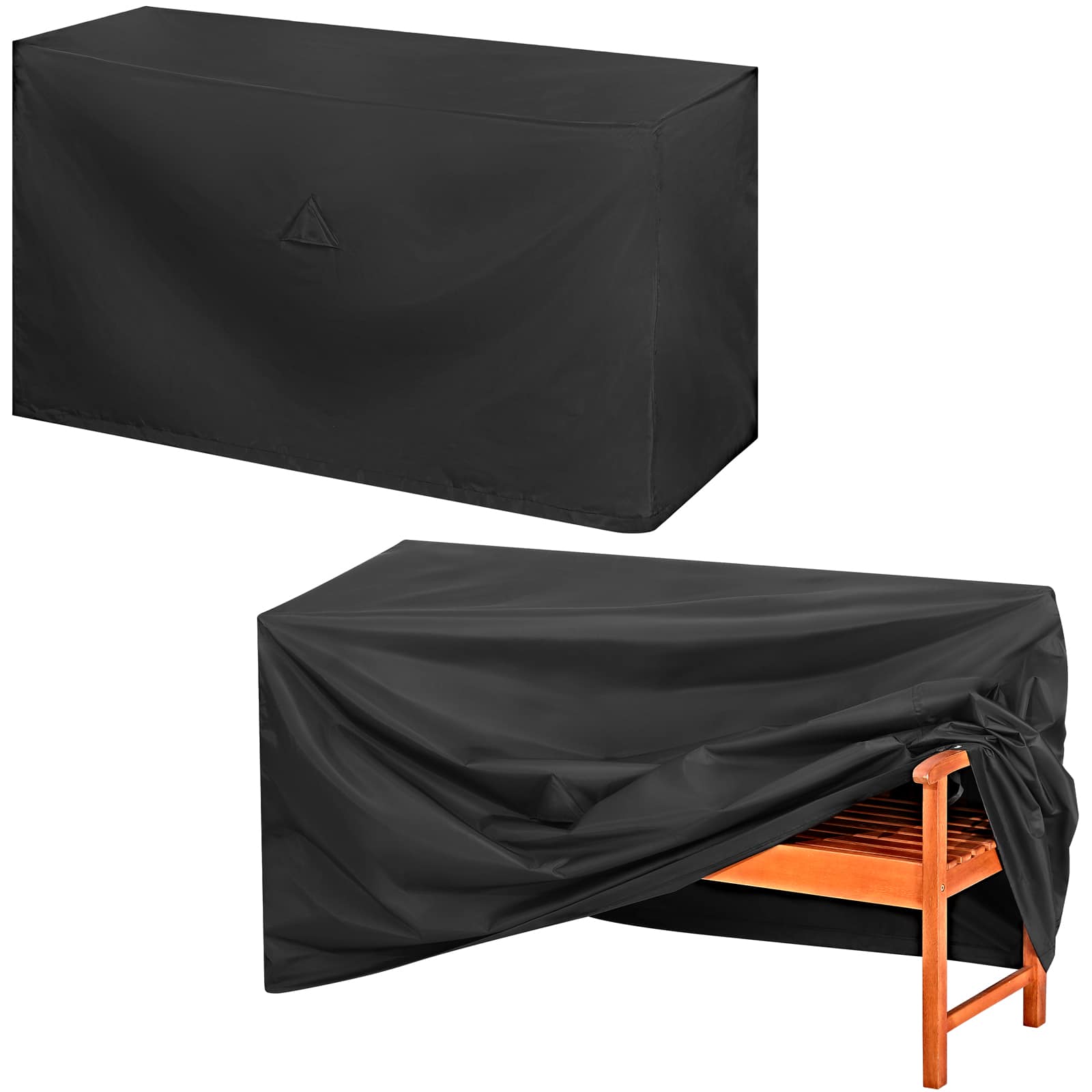 Dæk Havebænk Antracit 162x65x88 Cm