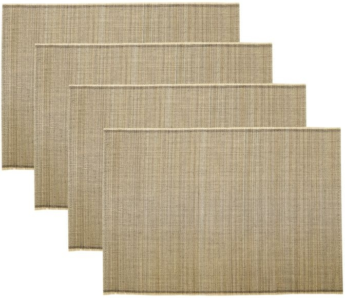 Dækkeservietter House Doctor Bamb -pak Naturlig Bambus 33x45 Cm