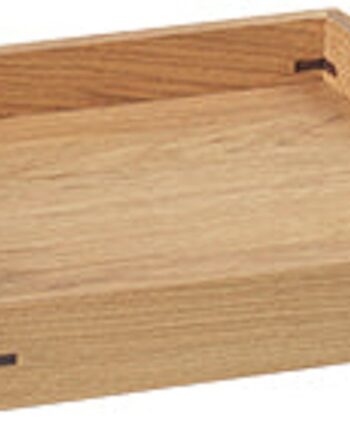 Dekorationsbakke Kristina Dam Japanese   Massiv Eg 32   32       Cm Natur