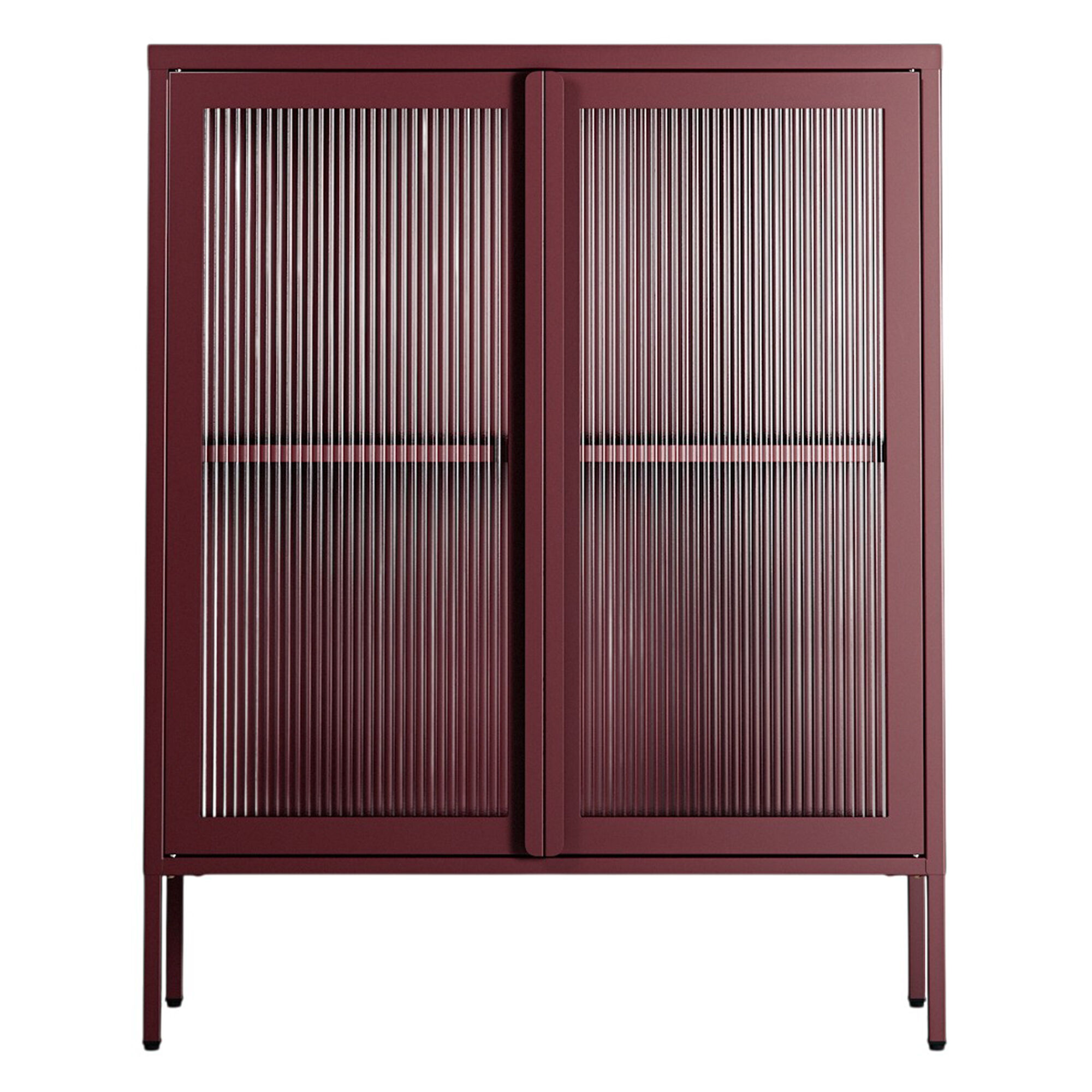 Department Store Vitrineskab 90   110 Cm  Bordeaux