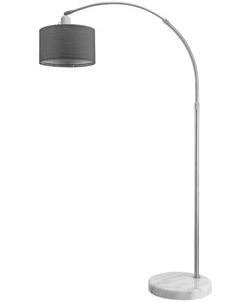 Designer Buelampe Grå 150-175cm Justerbar