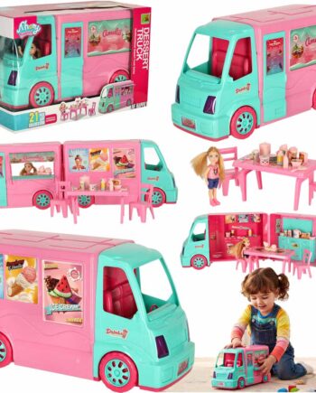 Dukke Food Truck Sæt 21 El