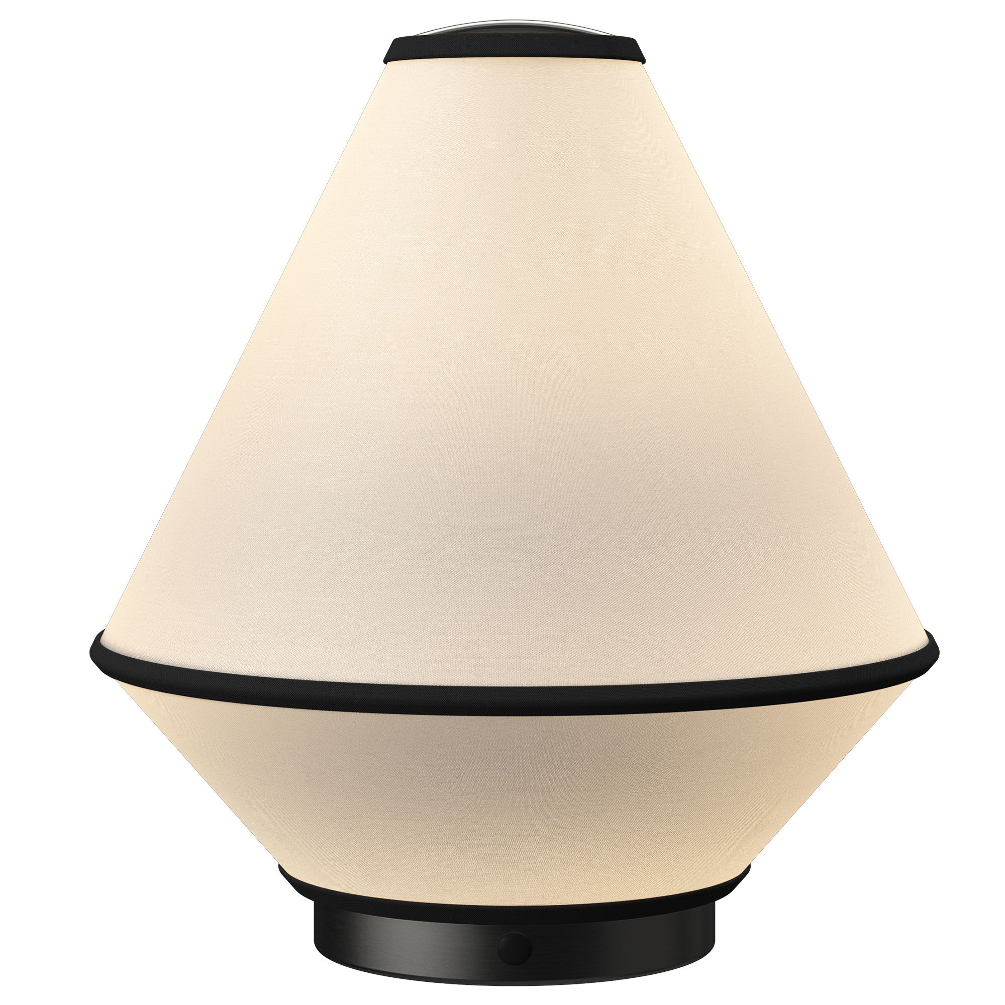 Edgeform Tafta Portabel Bordlampe  Sort Off-white