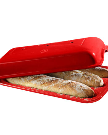 Emile Henry Baguetteform  Rød