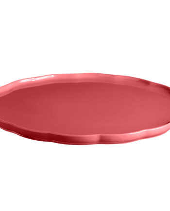 Emile Henry Madeleine Serveringsfat Rund  Bubbelgum