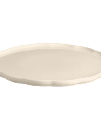Emile Henry Madeleine Serveringsfat Rund  Cream