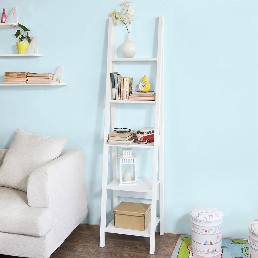 Enkel Og Elegent Stigereol  44   180   39 Cm  Hvid