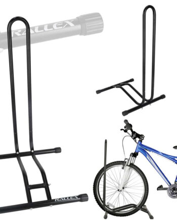 Enkelt Cykelstativ   Metal  Sort