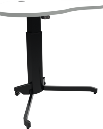 Enkeltben El-hæve- Sænkebord Zennord Aerotable Hjerteformet 117   90 Cm H68-120