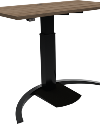 Enkeltben Hæve-sænkebord Zennord Ergotable 68-120 Cm 120x60 Cm Melamin Valnød