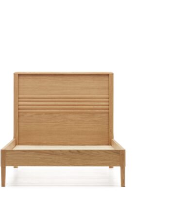 Enkeltseng Kave Home Lenon 90x200 Cm Nordisk Design Egetræ