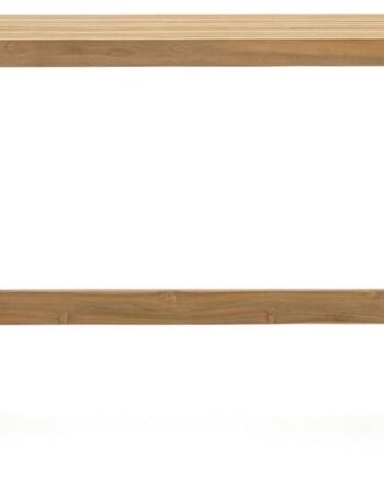Entrébænk Kave Home Canadell   Massivt Genanvendt Teak  130 Cm