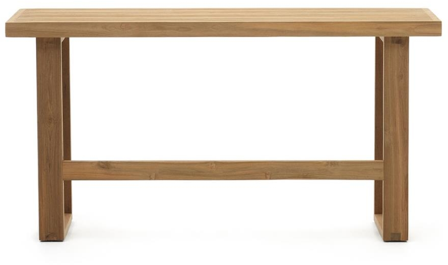 Entrébænk Kave Home Canadell Massivt Genanvendt Teak 130 Cm
