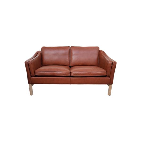 Erling Christensen Møbler Grandt   Pers  Lædersofa Model 75   : Erling Christensen Møbler  : Erling Christensen Møbler