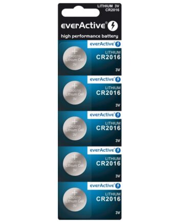 Everactive Cr2016 Lithium-knapbatteri Blisterpakning   Stk