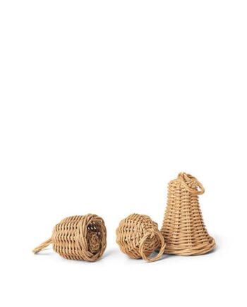 Ferm Living  Braided Bell Baubles Set Of    : Erling Christensen Møbler