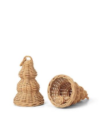 Ferm Living Braided Bell Baubles Set Of    : Erling Christensen Møbler