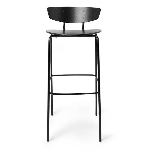 Ferm Living Herman Bar Chair Black  : Erling Christensen Møbler