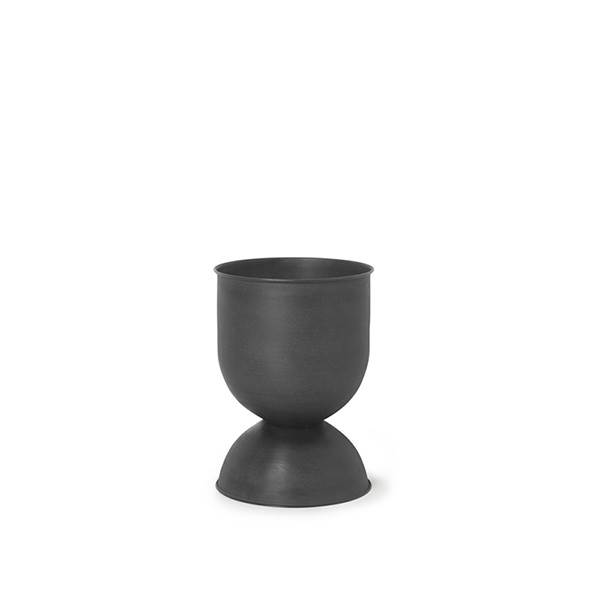 Ferm Living Hourglass Pot Small Black : Erling Christensen Møbler
