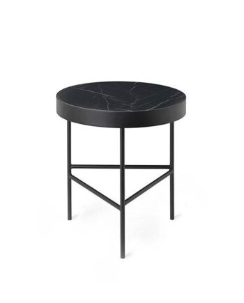 Ferm Living Marble Table Medium Black  : Erling Christensen Møbler