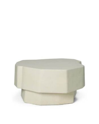 Ferm Living Staffa Sofabord ø84 Ivory  : Erling Christensen Møbler