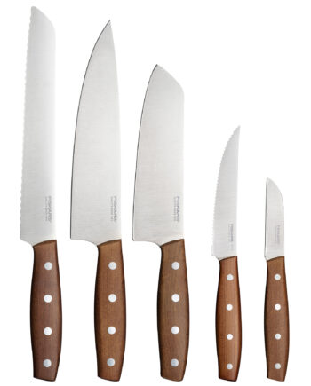 Fiskars Folken Knivsæt   Dele  Træ