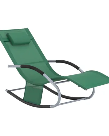 Foldbar Liggestol Med Pladsbesparende Design  Grøn