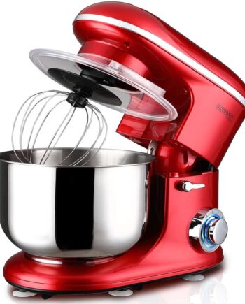 Foodprocessor    Hastigheder  Røreskål  Rød