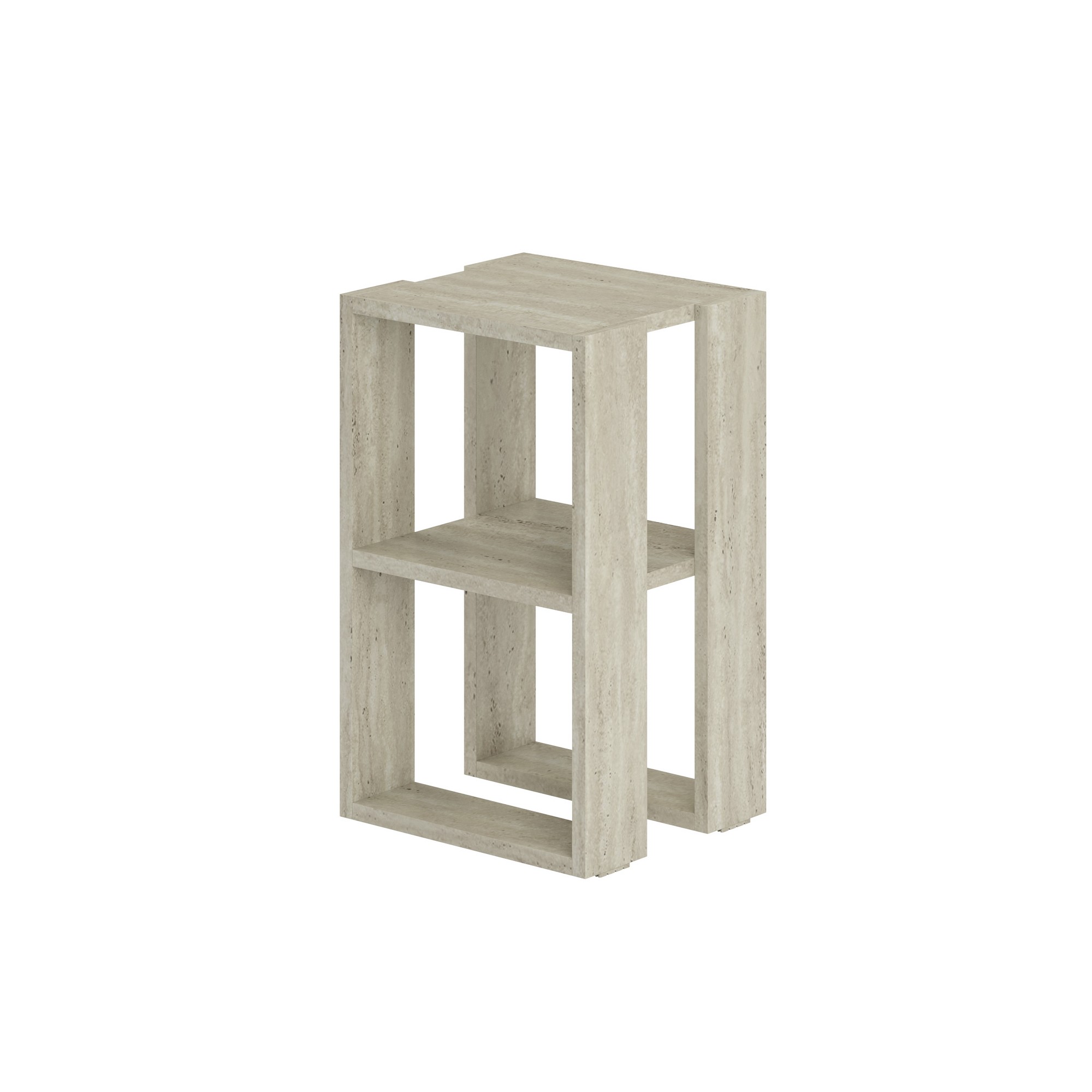 Funzi Living Lonie Natbord Hylde Travertin Melamin 30x30