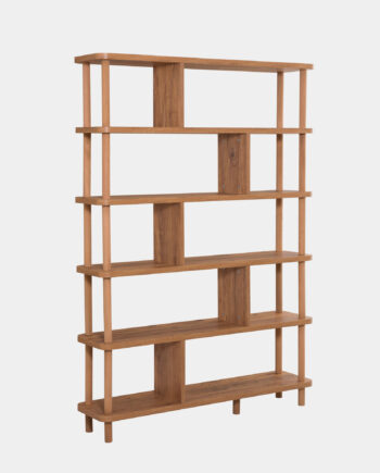 Funzi Living Meta Bogreol       Hylder Atlantic Pine Melamin