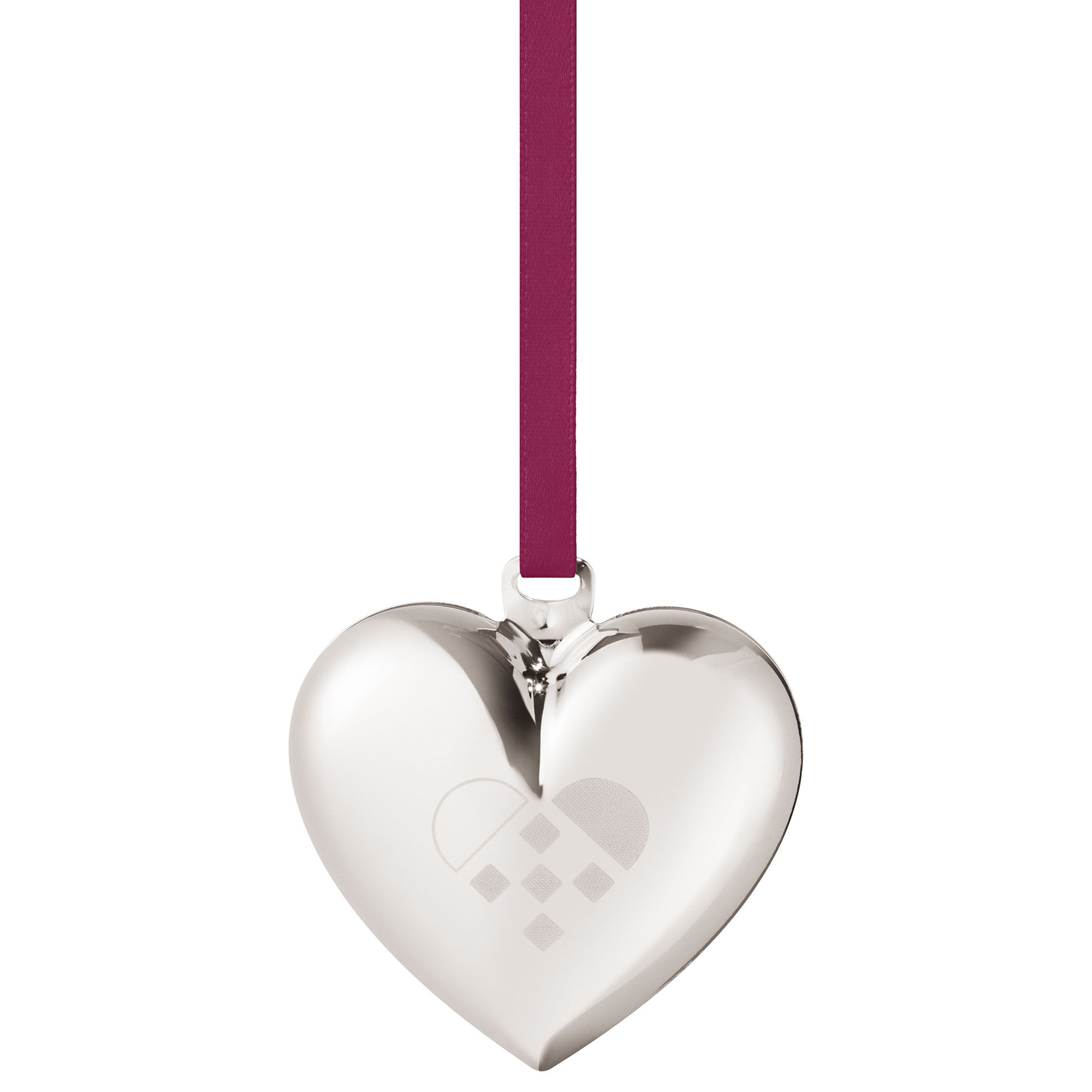 Georg Jensen Cc 2025 Hjerte Julepynt  Palladiumbelægning