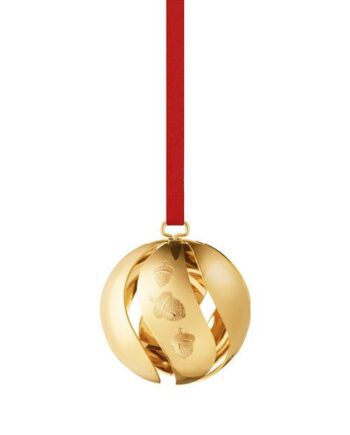 Georg Jensen 2023 Julekugle Forgyldt  : Erling Christensen Møbler