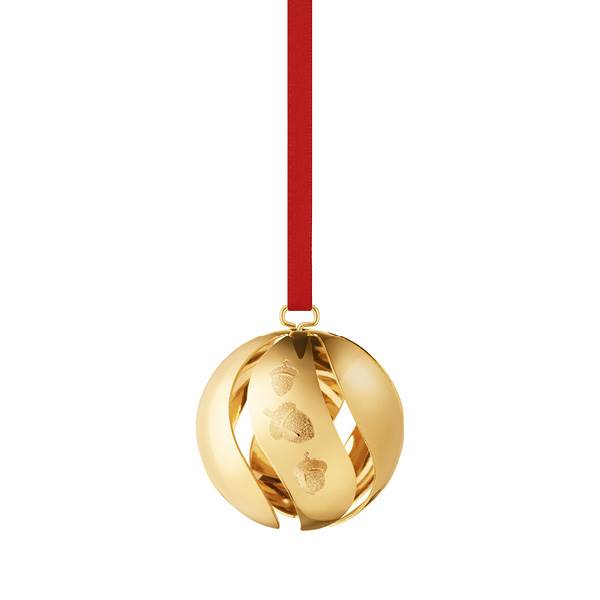 Georg Jensen 2023 Julekugle Forgyldt : Erling Christensen Møbler