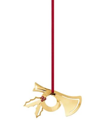 Georg Jensen 2026 Juleornament  Tromme Forgyldt  : Erling Christensen Møbler