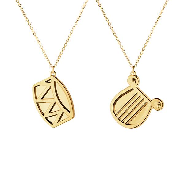 Georg Jensen 2026 Juleornamentsæt Forgyldt : Erling Christensen Møbler
