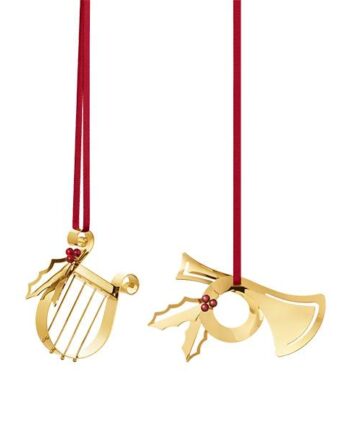 Georg Jensen 2026 Juleornamentsæt    Stk Forgyldt  : Erling Christensen Møbler
