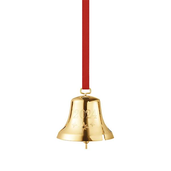 Georg Jensen 2024 Klokke Forgyldt : Erling Christensen Møbler