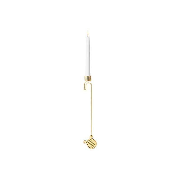 Georg Jensen 2026 Lyseholder Harpe Forgyldt : Erling Christensen Møbler