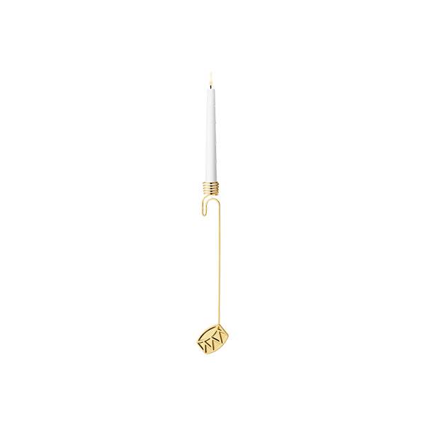 Georg Jensen 2026 Lyseholder Tromme Forgyldt : Erling Christensen Møbler
