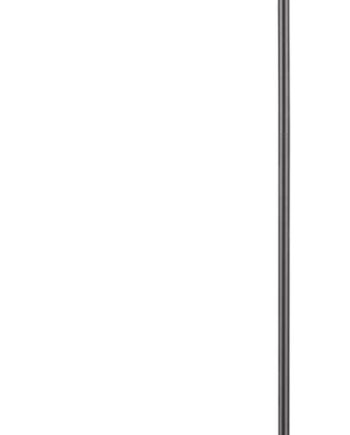 Gulvlampe Ideal Lux Diesis Led 7w Justerbar Diffuser Sort Metal ø28ã 151 Cm 660 Lm