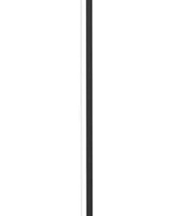 Gulvlampe Ideal Lux Yoko Integreret Led ø20   H146   Cm 1500 Lm 3000   Sort