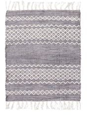 Gulvtæppe House Doctor Ciero 50x70 Cm Lysegrå Genanvendt Polyester Vejrbestandigt Dørmåtte