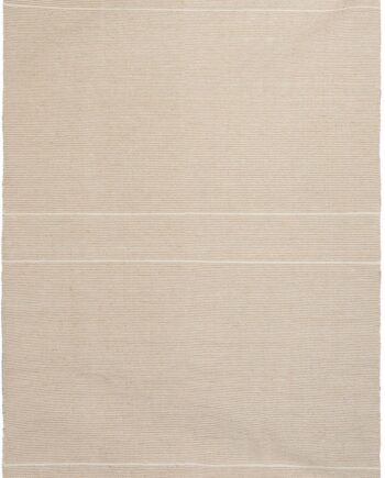 Gulvtæppe Kristina Dam Oru Uld Jute 200x300 Cm Beige Tatami-inspireret Minimalistisk