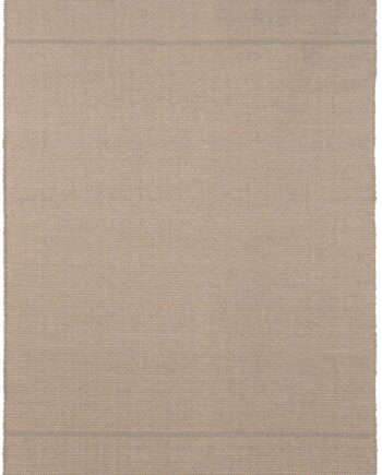 Gulvtæppe Kristina Dam Oru 140   200 Cm Mørk Beige Uld Jute Bomuld