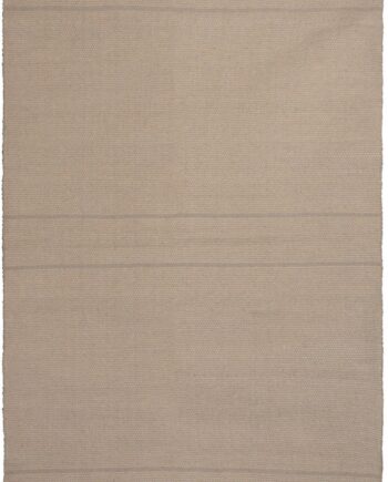 Gulvtæppe Kristina Dam Oru 200x300 Cm Mørk Beige Uld  Jute Og Bomuld