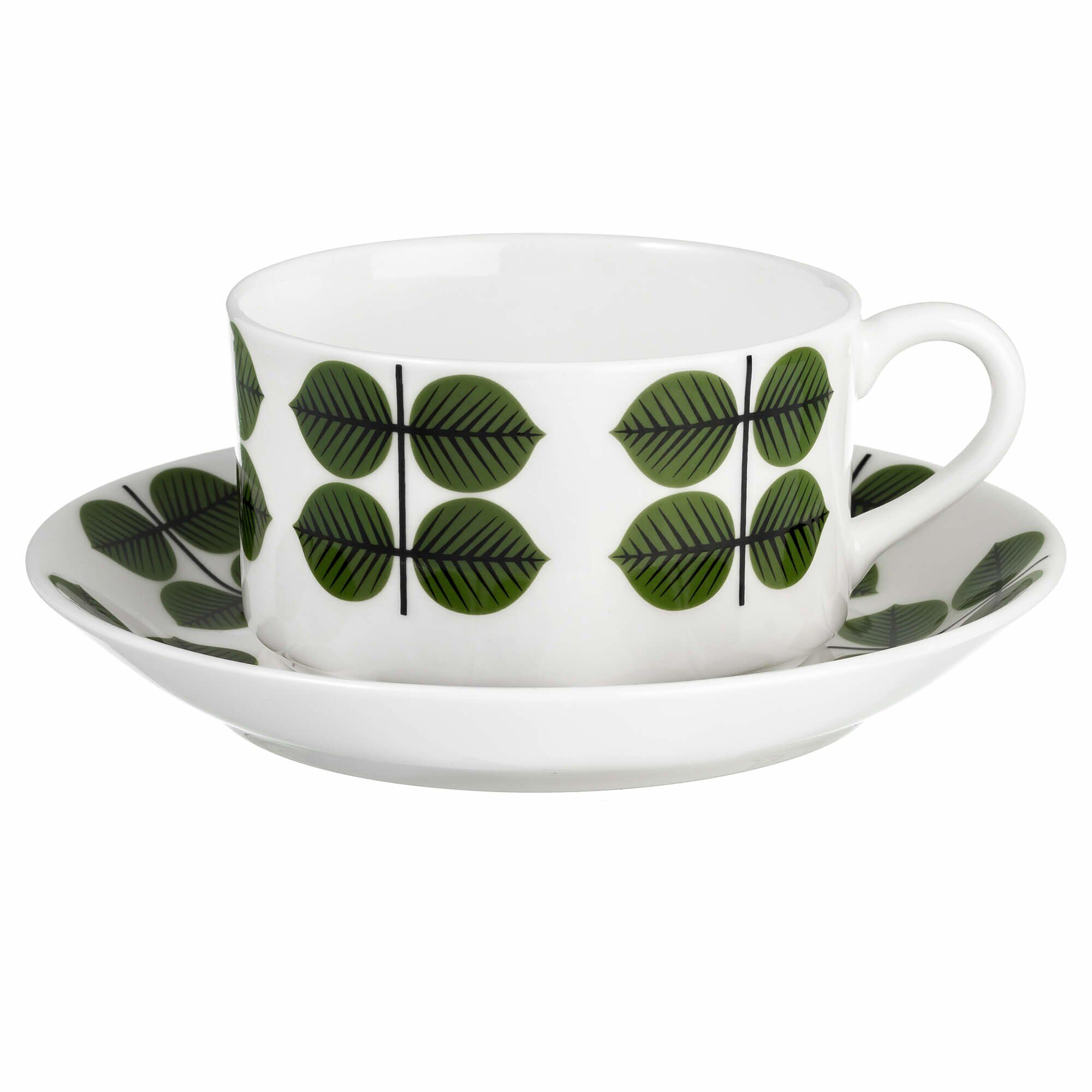 Gustavsberg Berså Kaffekop Med Underkop  15 Cl