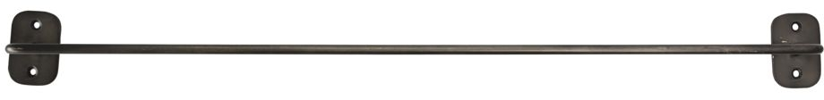 Håndklædeholder House Doctor Pati Sort Antik Rustfrit Stål 6x60 Cm
