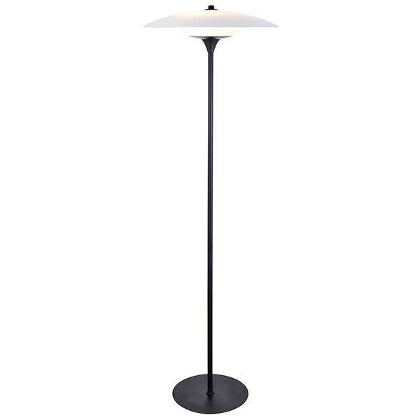 Halo Design Baroni Gulvlampe 46 Cm Opal Mat Sort